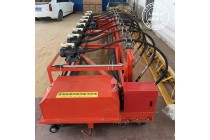 三輥軸雙架子攤鋪機(jī)加厚8mm三滾筒式攤鋪機(jī)雙電機(jī)滾軸式攤鋪機(jī)